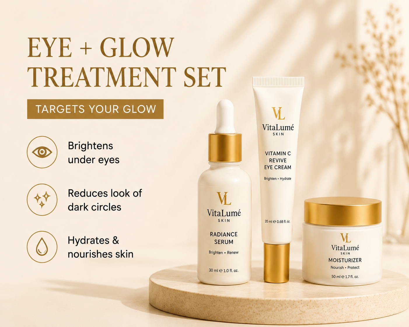 Eye + Glow treatment Set